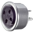 ELCART DISTRIBUTION - PRESA PANNELLO 5 POLI DIN A VITE 040004400