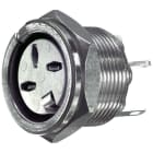 ELCART DISTRIBUTION - PRESA PANN.5 P.DIN CON BLOC. VITE 040013200