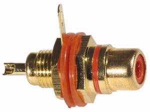 ELCART DISTRIBUTION - PRESA PANN.RCA DORATA NERA POL. 040204600