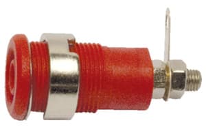 ELCART DISTRIBUTION - PRESA 4MM  ROSSA A VITE 040358800