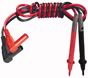 ELCART DISTRIBUTION - COPPIA PUNTALI R/N 1000V CATIII 040369200