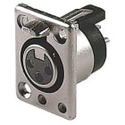 ELCART DISTRIBUTION - PRESA PANNEL. MICROF. NICHEL. 5 P 040489600