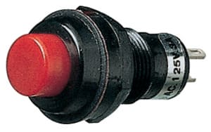 ELCART DISTRIBUTION - PULSANTE NORM.APERTO NERO 040651500