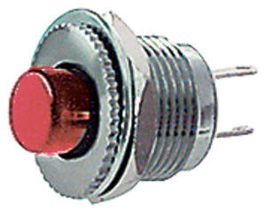 ELCART DISTRIBUTION - PULSANTE MINIATURA N.A. ROSSO 040653400