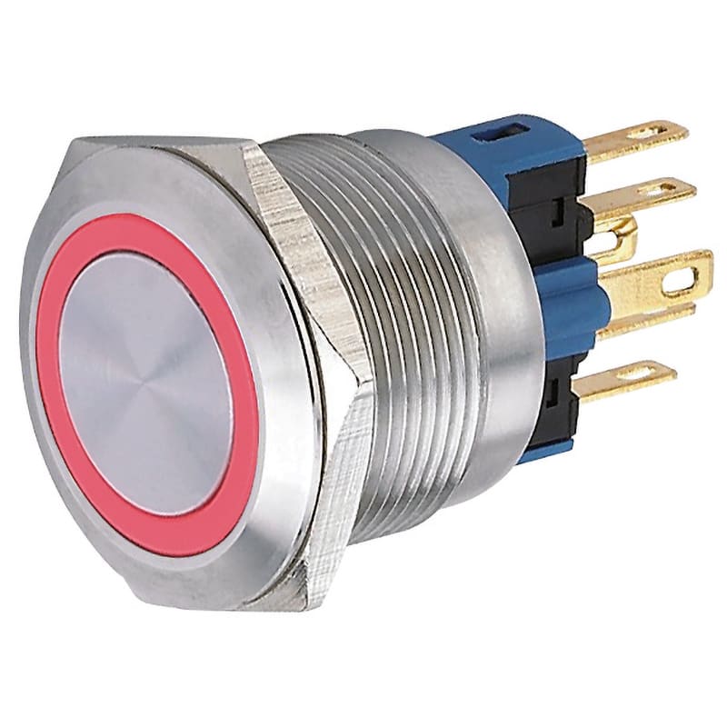 ELCART DISTRIBUTION - INTERRUTTORE ANTIV.IP65 24V ROSSO 040664600