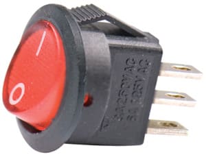 ELCART DISTRIBUTION - INTERR. MIN. BIL.2P LUM. ROSSO 040674500