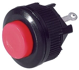 ELCART DISTRIBUTION - INTERRUTTORE D. 16MM ROSSO 040691500