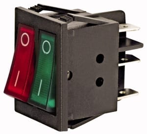 ELCART DISTRIBUTION - DOPPIO INTERR. ROSSO/VERDE LUMIN 040709200