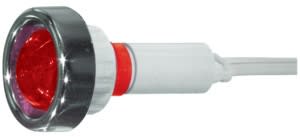 ELCART DISTRIBUTION - SEGNALATORE NEON 220 V ROSSO 040825000