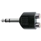 ELCART DISTRIBUTION - ADATT. SP.6,3 STEREO-2 PRESE RCA 044880000