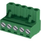 ELCART DISTRIBUTION - MORSETTO EURO P FEM. P.5,08 5VIE 051225500