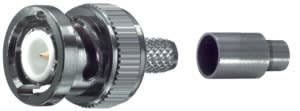 ELCART DISTRIBUTION - SPINA BNC CRIMP. X RG174/U 052000200