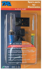 ELCART DISTRIBUTION - KIT SALDATURA 20W/130W CERAMICO 070067800