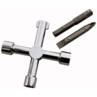 ELCART DISTRIBUTION - CHIAVE A 4 USI CON PUNTE 070154900