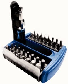 ELCART DISTRIBUTION - SET INSERTI 33PZ CON AVVITATORE 070156600