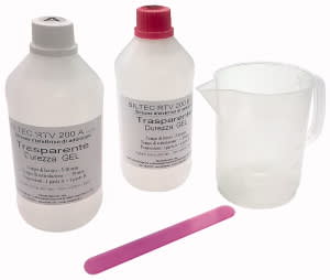 ELCART DISTRIBUTION - SILICONE BICOMP.355IN GEL 2X500ML 070471000