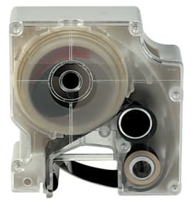 ELCART DISTRIBUTION - NASTRO PER DYMO 9X7MM NERO/BIANC 070812200