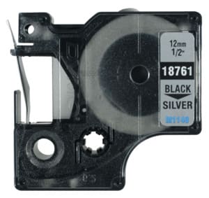 ELCART DISTRIBUTION - NASTRO POLY. 5,5MX 9MM NERO/METAL