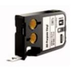 ELCART DISTRIBUTION - NASTRO VINYL 12MM NERO SU BIANCO 070872500