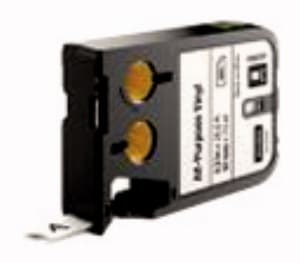 ELCART DISTRIBUTION - NASTRO VINYL 19MM NERO SU BIANCO 070872600