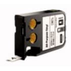 ELCART DISTRIBUTION - NASTRO VINYL 24MM NERO SU BIANCO 070872700