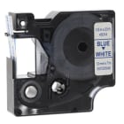 ELCART DISTRIBUTION - NASTRO PER DYMO 12X7MM BLU/BIANCO