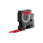 ELCART DISTRIBUTION - NASTRO PER DYMO 24X7MM NERO/ROSSO