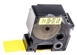 ELCART DISTRIBUTION - NASTRO PER DYMO 24X7MM NERO/GIALL 079803300
