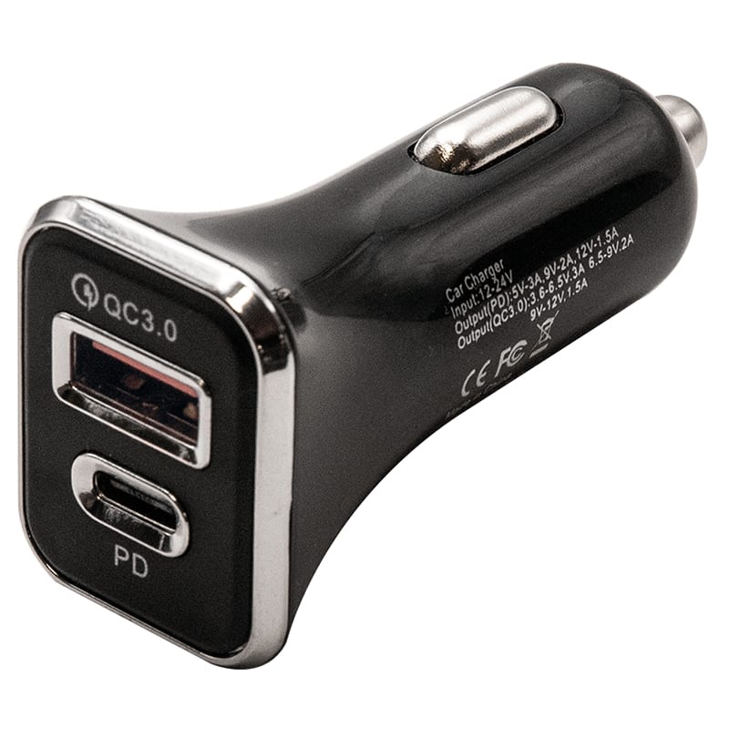 ELCART DISTRIBUTION - ADAT.DA AUTO 2 PRESE USB 38W A+C 080160200