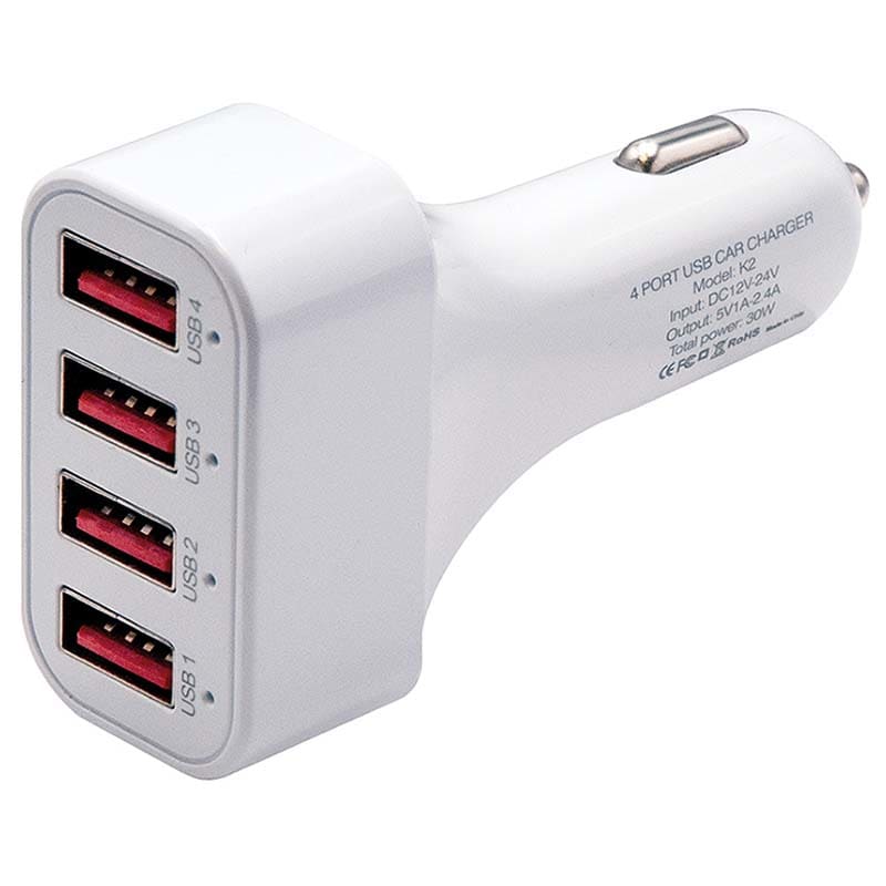 ELCART DISTRIBUTION - ADAT.DA AUTO 4 PRESE USB 4800MA