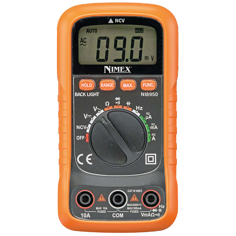 ELCART DISTRIBUTION - MULTIMETRO TASC. AUTORANGE NI8950 090895000