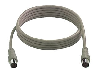 ELCART DISTRIBUTION - CAVO ANTEN.TV SP9,5MM-SP9,5MM 2MT 120100000