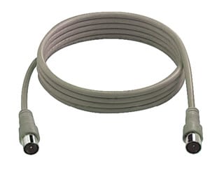 ELCART DISTRIBUTION - CAVO ANTEN.TV SP9,5MM-PR9,5MM 2MT 120101500