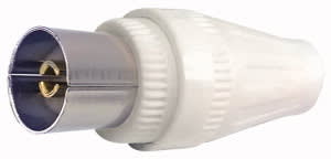 ELCART DISTRIBUTION - PRESA VOLANTE TV A VITE BIANCA 120155000