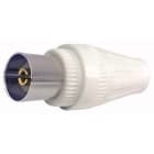 ELCART DISTRIBUTION - PRESA VOLANTE TV A VITE BIANCA 120155000