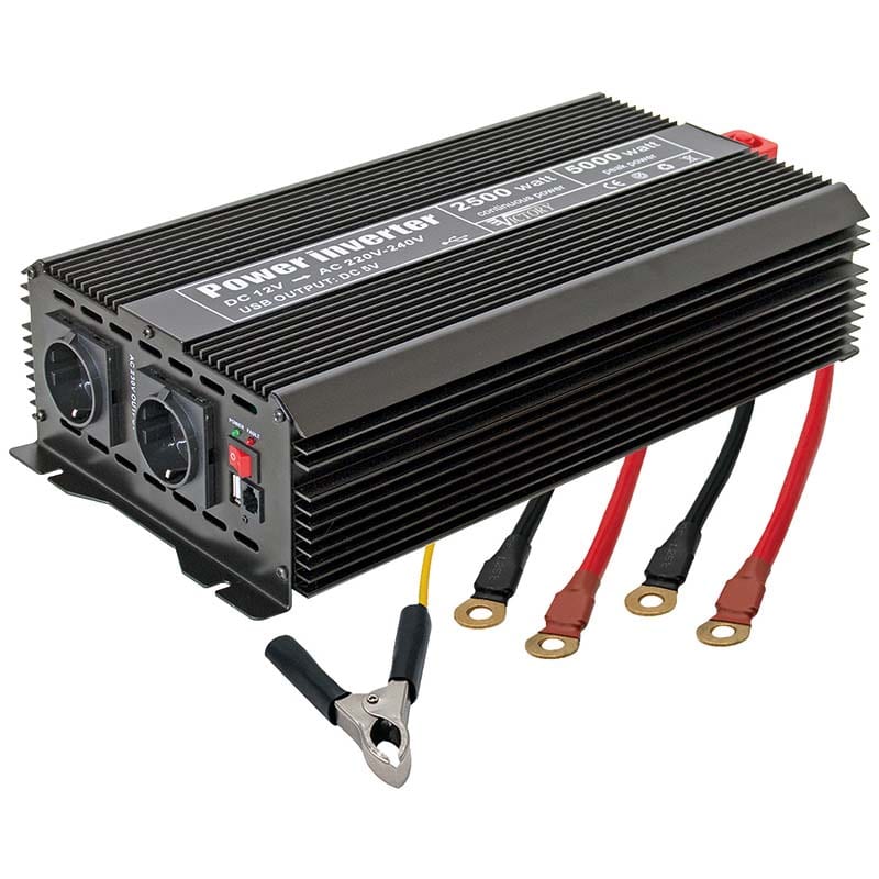 ELCART DISTRIBUTION - INVERTER 2500W/12VCC/220VAC 05Y 131560000