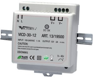 ELCART DISTRIBUTION - ALIM. SWITCH. DIN 30W 12V 1 OUT 131950000