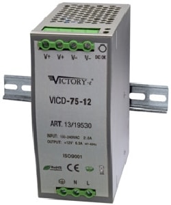 ELCART DISTRIBUTION - ALIM. SWITCH. DIN 75W 24V 1 OUT 131953200