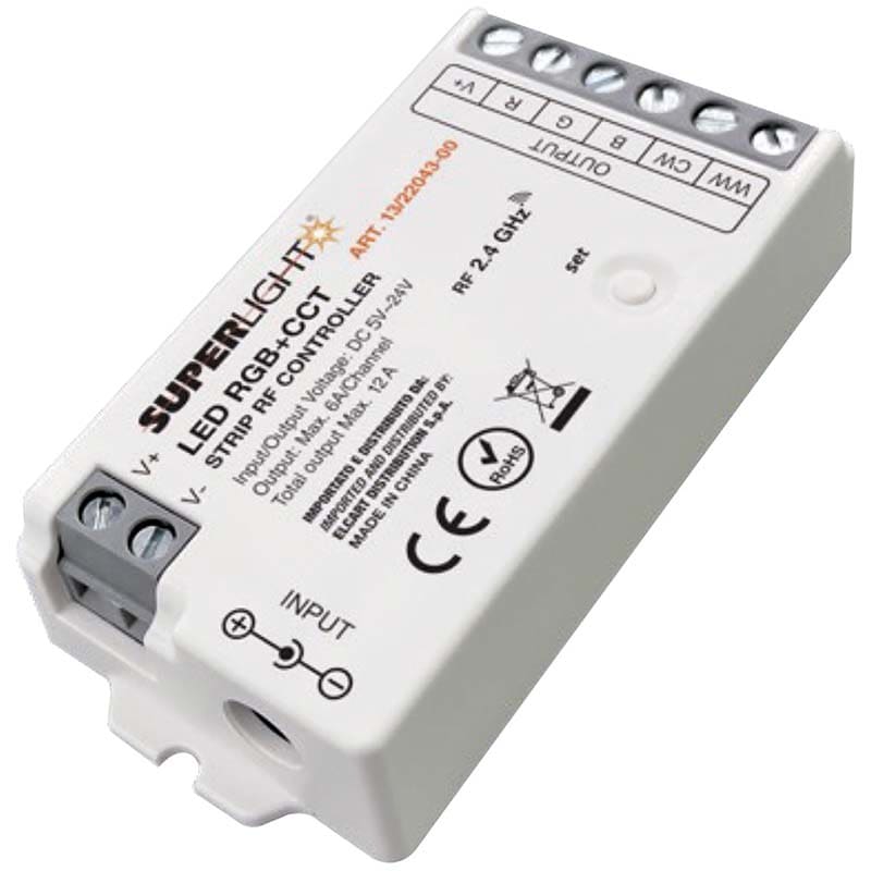 ELCART DISTRIBUTION - CONTROLLER LED RGBWW/W 132204300