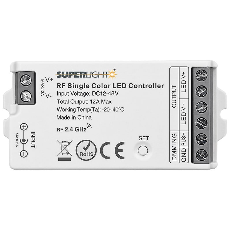 ELCART DISTRIBUTION - CONTR. CON PULS. N/A 1X12A 12/48V 132214300