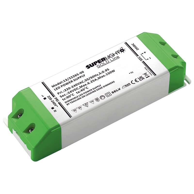 ELCART DISTRIBUTION - LEDDRIVER DIMMER.TRIAC 150W 24V 132226500