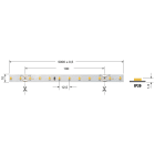 ELCART DISTRIBUTION - ST.LED 14,4W/M BCC 24V IP20 CRI90 186303500