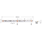 ELCART DISTRIBUTION - STRISCIALED 14,4W/M BF 24V IP20 S 186343000
