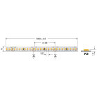 ELCART DISTRIBUTION - STR.LED 34W/M BN 24V IP20 CRI90 186405200