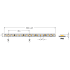 ELCART DISTRIBUTION - S.LED 5MM 8,6W/M 24V BC IP65 CR90 186409400
