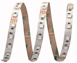 ELCART DISTRIBUTION - STRISCIA LED 14,4W/M RGB 24V IP20 186512000