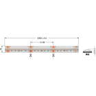 ELCART DISTRIBUTION - STR.LED COB RGB+CCT 18WM 24V IP65 186917000