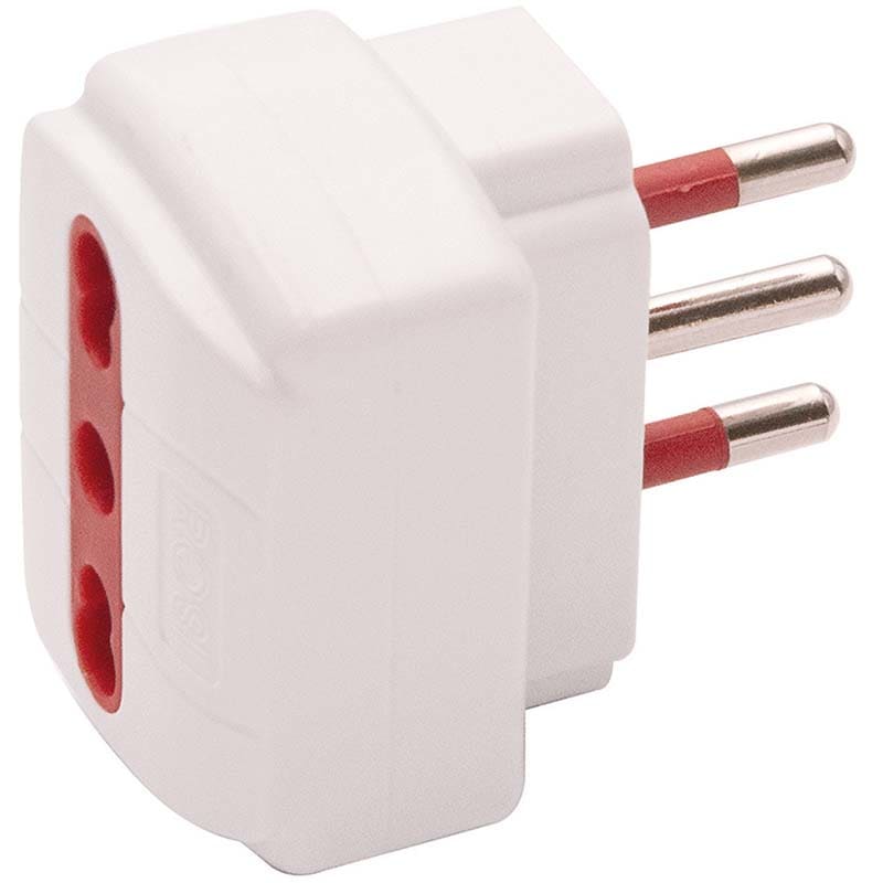 ELCART DISTRIBUTION - ADAT.SPINA 10A 1 PRESA 16A C/PROT 280119700