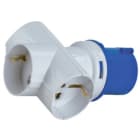 ELCART DISTRIBUTION - ADATTATORE SPINA CEE/3 PR.SCHUKO 280324000