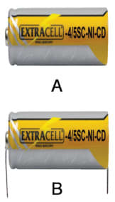 ELCART DISTRIBUTION - NI-CD 4/5SC 1,2V 1200MA SEN.TERM. 300029500